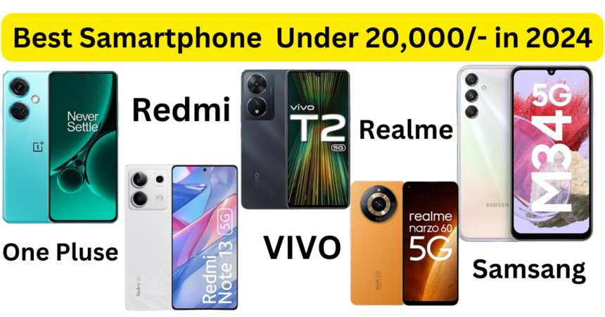 Best Mobile Phone For You-Under 20,000/- Budget in 2024