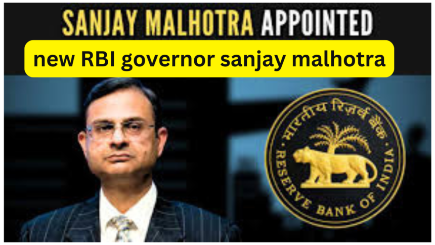 new rbi governor sanjay malhotra