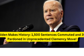 Biden Makes History: 1,500 Sentences Commuted and 39 Pardoned in Unprecedented Clemency Move!