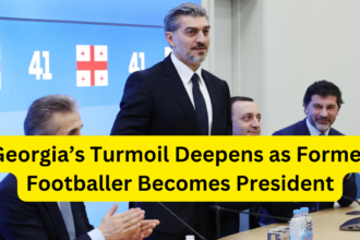 Georgia’s Turmoil Deepens as Former Footballer Becomes President