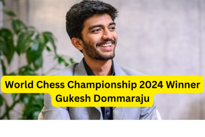 World Chess Championship 2024 Winner Gukesh Dommaraju